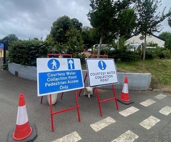 Water incident warning signs